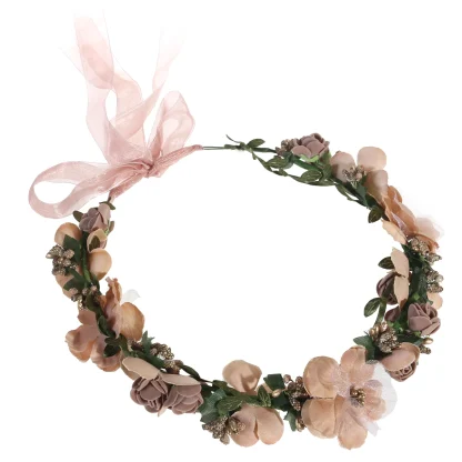 Chic Floral Band Straw Hat - Image 3