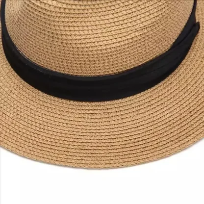 Casual Breathable Straw Hat - Image 3