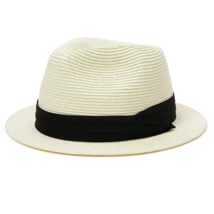 Fedora Short Brim Straw Hat