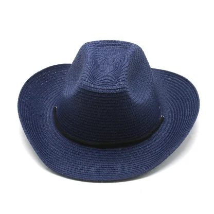 Thin Rope Band Straw Hats - Image 3