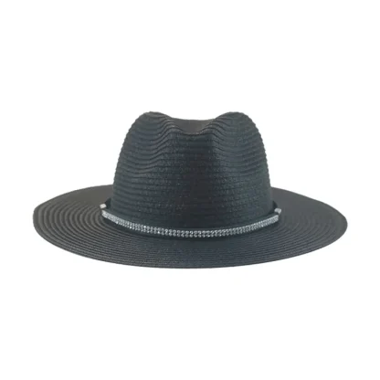 Sun Protection Solid Straw Hats - Image 5