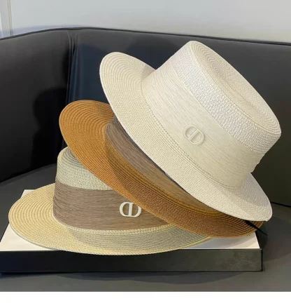 Elegant Boater Straw Hats - Image 3