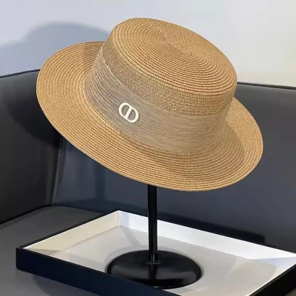 Elegant Boater Straw Hats - Image 6