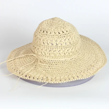 Foldable Breathable Straw Hat - Image 2