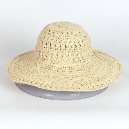 Foldable Breathable Straw Hat - Image 3