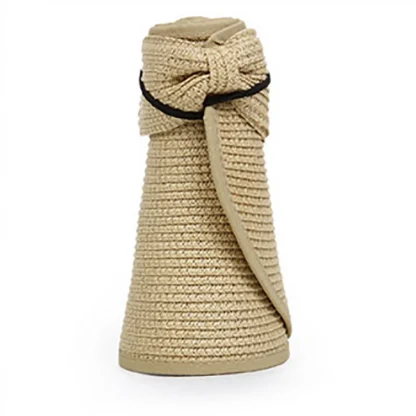 Chic Sun Visor Straw Hats - Image 2
