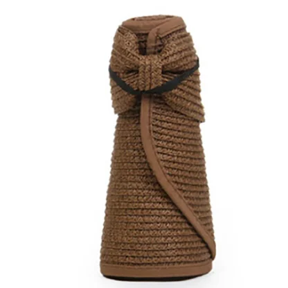Chic Sun Visor Straw Hats - Image 3