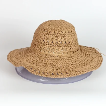 Foldable Breathable Straw Hat - Image 4