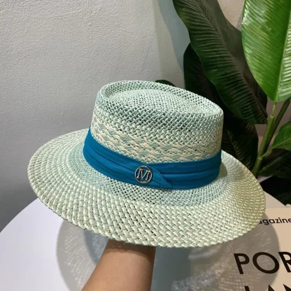 Elegant Sun Protection Straw Hats - Image 5