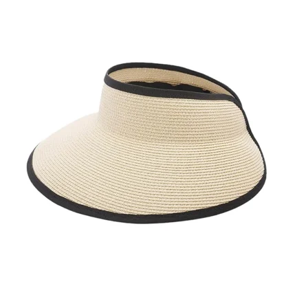 Foldable Sun Visor Straw Hat
