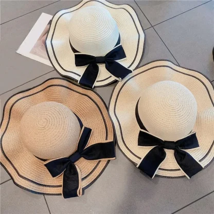 Floppy Sun Protection Straw Hats - Image 5