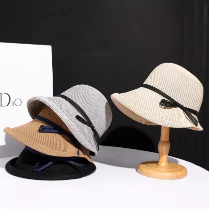 Casual Simplicity Straw Hat - Image 6