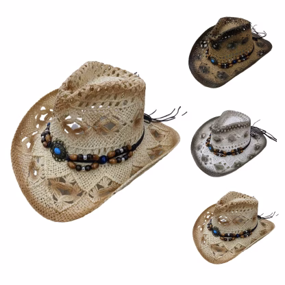 Stylish Cowboy Straw Hats - Image 7