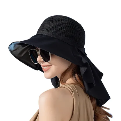 UV Neck Protection Straw Hats