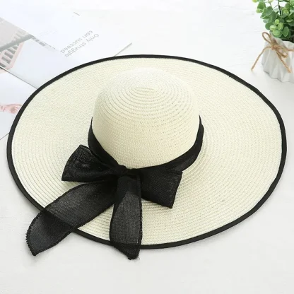 Floppy Large Brim Straw Hats - Image 4