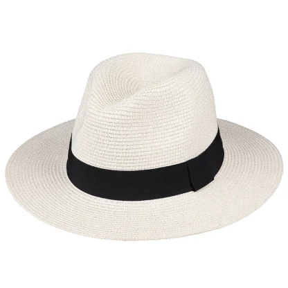 Casual Fedora Straw Hats - Image 5
