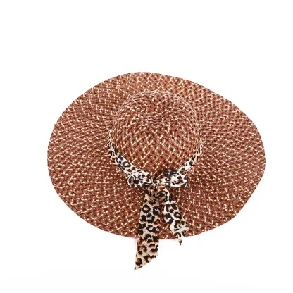 Floppy Wide Brim Straw Hats - Image 2