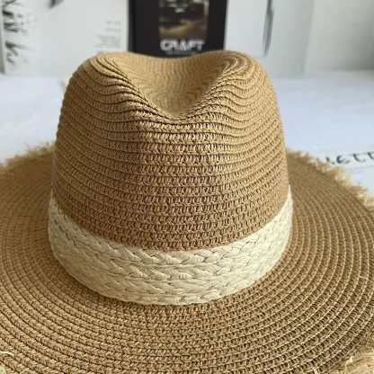 Frayed Brim Rancher Straw Hats - Image 4