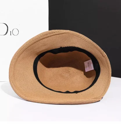 Casual Simplicity Straw Hat - Image 5