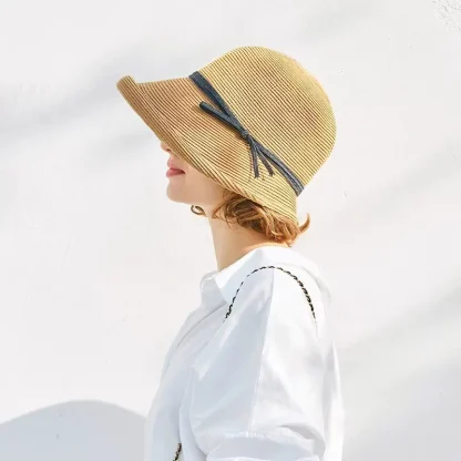 Casual Simplicity Straw Hat - Image 2