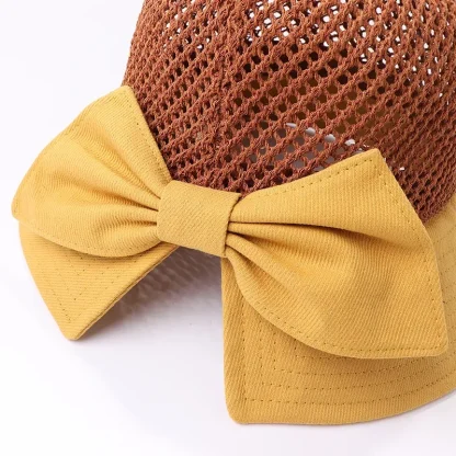 Chic Breathable Bucket Straw Hats - Image 7