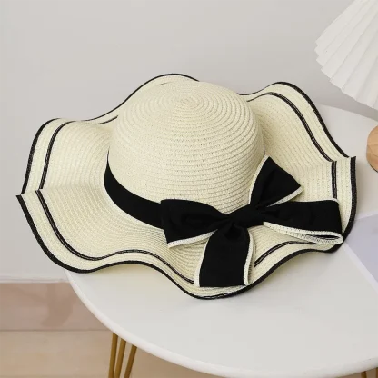 Floppy Sun Protection Straw Hats - Image 4