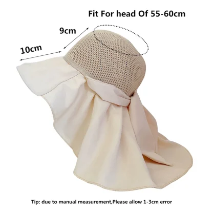 Wide Brim Breathable Straw Hat - Image 7